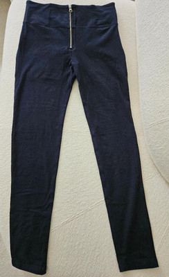 New  Freddy WR.UP Women's skinny  Full Length Navy Blue Size M/ US size 6 .