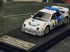1x HPI 8343 Ford RS200 Group B Grundel Rally Sweden 1986 - 1:43 RARE