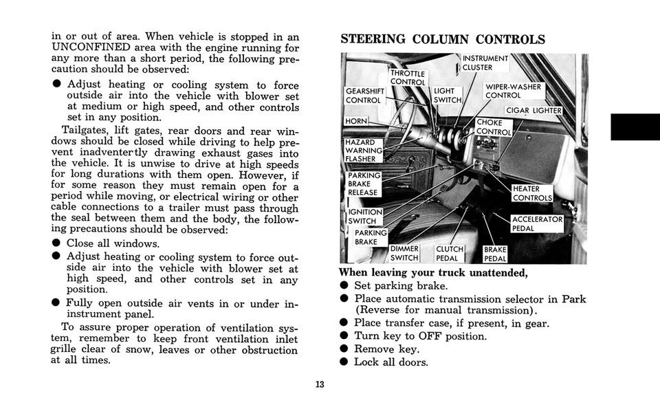 Camión Chevy 1971 10-30 manual del propietario Foto 4 de 4