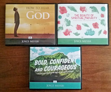 Lot of 3 Joyce Meyer Christian Audio CD Sets ...