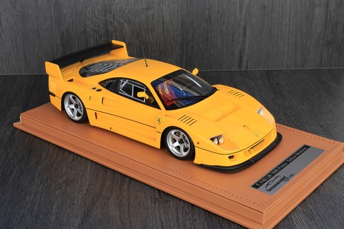 FERRARI F40 LM Press Version 1996 Tecnomodel Mythos 1/18 w/ acrylic display case - Foto 3 di 8
