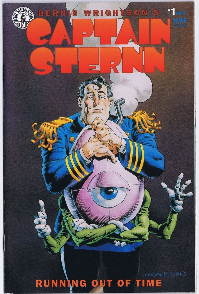 CAPTAIN STERNN - RUNNING OUT OF TIME # 1 US Comic 1993 $4.95 Berni Wrightson - Bild 1 von 1