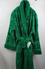 DOLCE&GABBANA Green Unisex Terry Cotton Bath Robe New