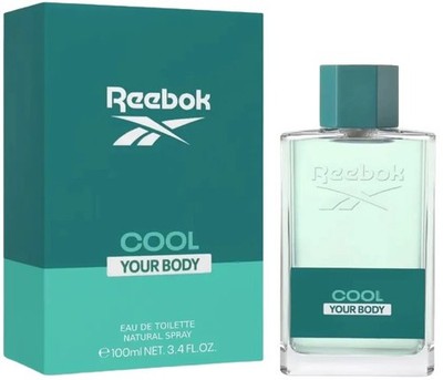 Reebok Cool Your Body E.D.T Men 100ml / 3.4 FlOz Perfume Original Box Man New