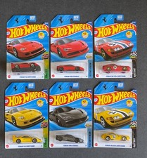 2025 Hot Wheels Ferrari - Lot Of 6 - SF90 Stradale & F40 & 365 GTB4