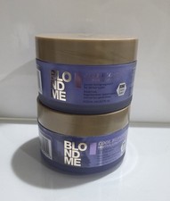 2Schwarzkopf BlondMe Cool Blondes Neutralizing Mask 6.7 oz Purple Toning Regimen