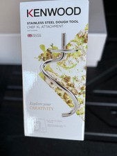 Kenwood  Knethaken für Küchenmaschine - Silber - NEU