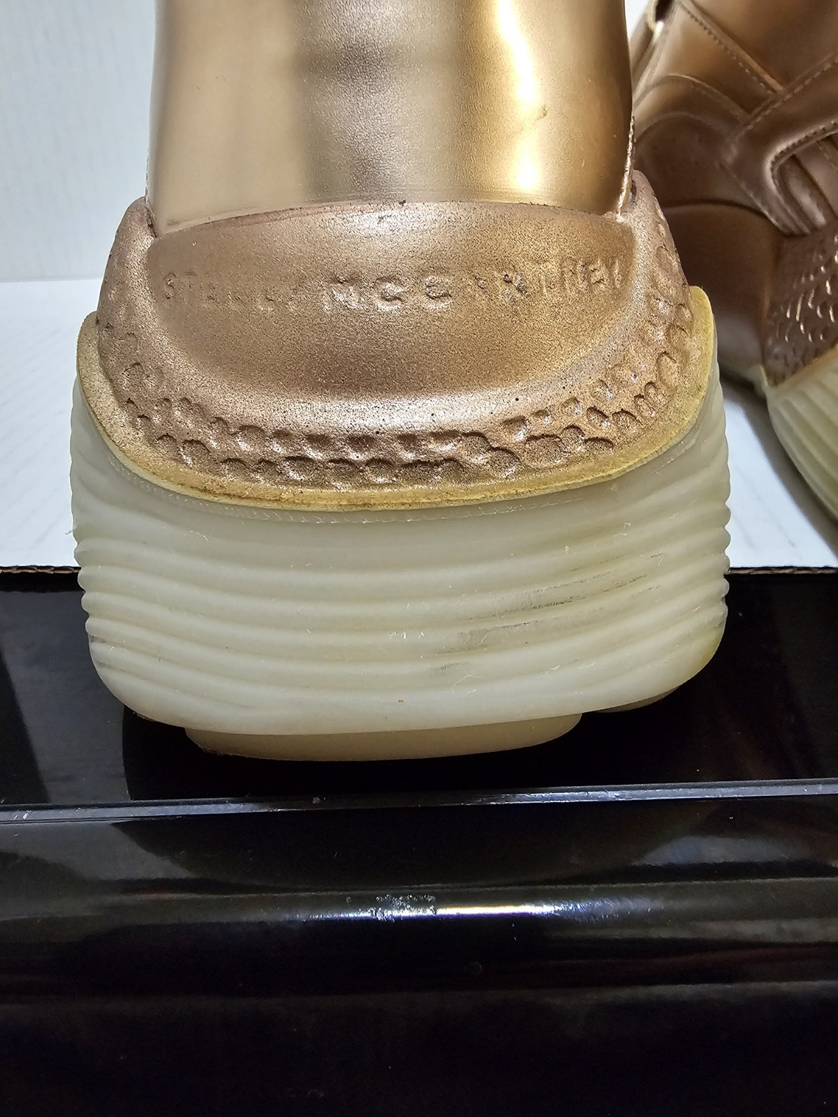 Stella McCartney Eclipse Touch Strap Sneakers Ros… - image 8