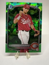2025 Bowman Sapphire Edition #BCP-18 Ichiro Cano Hernandez Green #/99 SN