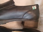 WOMENS MELLO WALK STEEL TOE BLACK LEATHER LOAFER  SAFETY SHOES VANESSA SIZE 10 D — photo 4