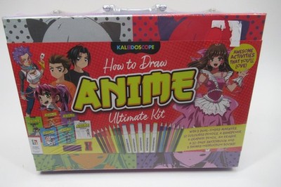 How To Draw Anime Ultimate Kit Case Art Set Manga Zeichnung Starter