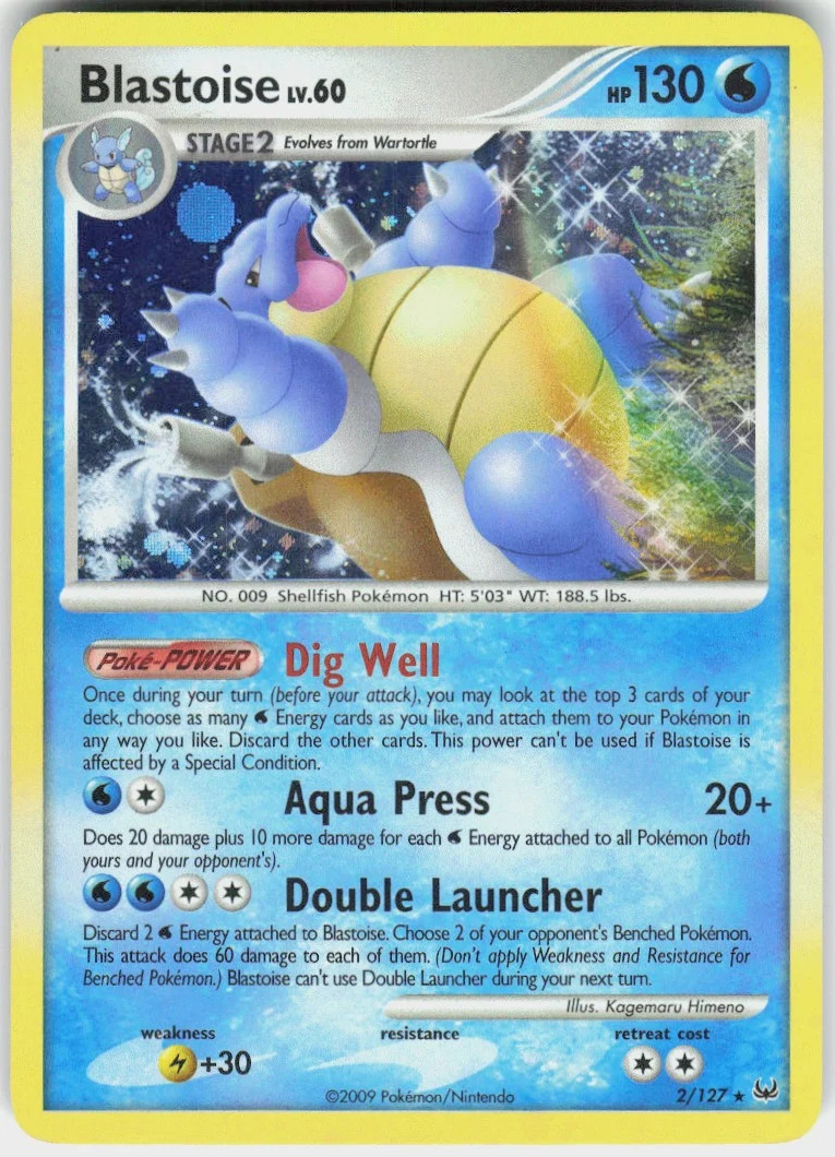 Blastoise #2 NM