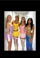 FanArt Waifu Card aceo–Retro Jumbo 8x10" Pin Up limited Halloween Princess Team