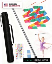 Twirling Baton, 23/25/27/30-Inch Spinning Dance Baton Stainless Steel Majorette