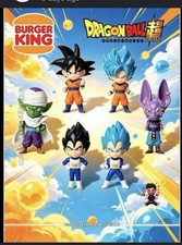 2026 Burger King Dragonball Z Toys Set Of 6 New Sealed