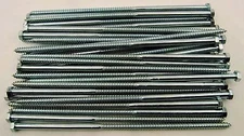 (30) Hex Head 3/8 x 12" Lag Bolts Zinc Plate Wood Screws