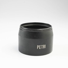 Petri - 54mm - Round Black Metal - Screw-In - Lens Shade Hood