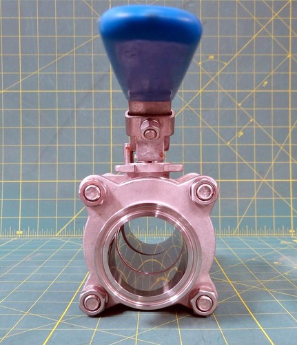 VNE Manual 2-Way Ball Valve 2" 316SS 1000 WOG - Picture 3 of 9