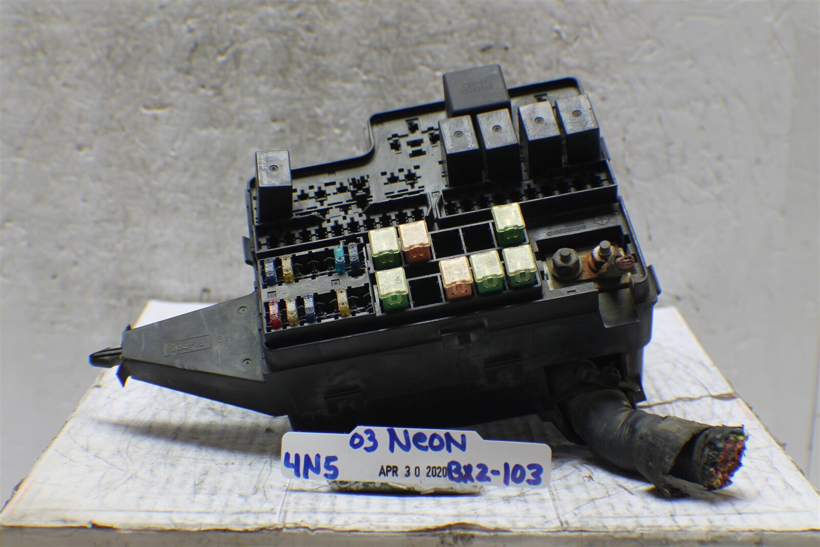 2003 Dodge Neon Fuse Box Relay Unit 4793559AE Module 103 4N5B2 eBay