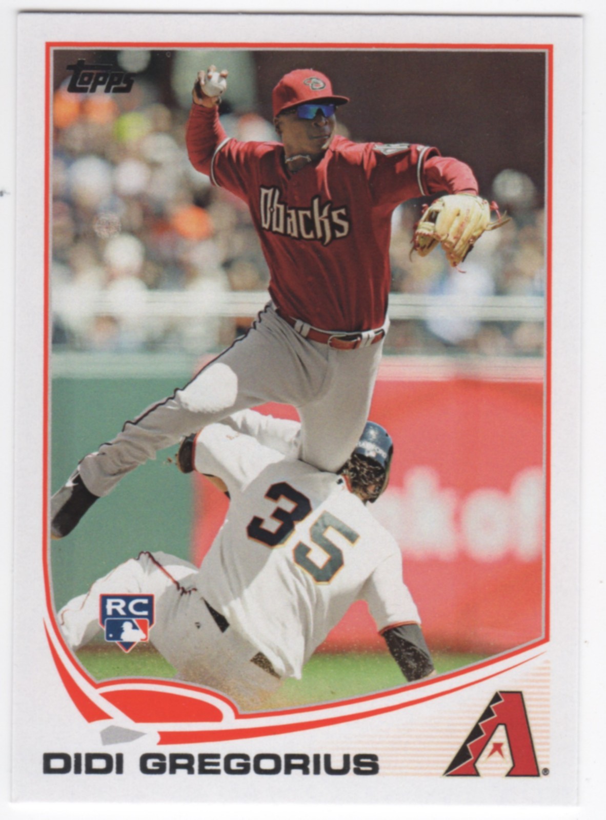 DIDI GREGORIUS 2013 Topps Update Series RC #US146
