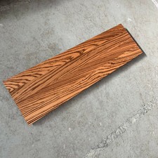 Platte Zebrano Massiv Holz Tischplatte Waschtischplatte NEU Treppenstuffe