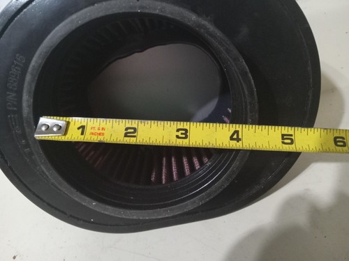 4 Inch Diameter Oblong Air Cleaner By Spectre - Picture 15 of 19