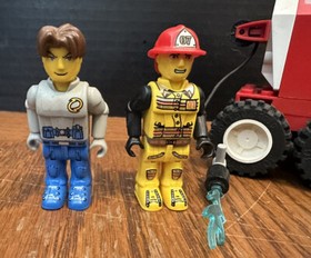 VINTAGE LEGO Jack Stone 4605 Fire Response SUV LOOSE COMPLETE