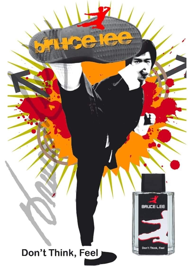 Parfum Bruce Lee original cadeau idéal homme édition collector 100 ml boîte coffret
