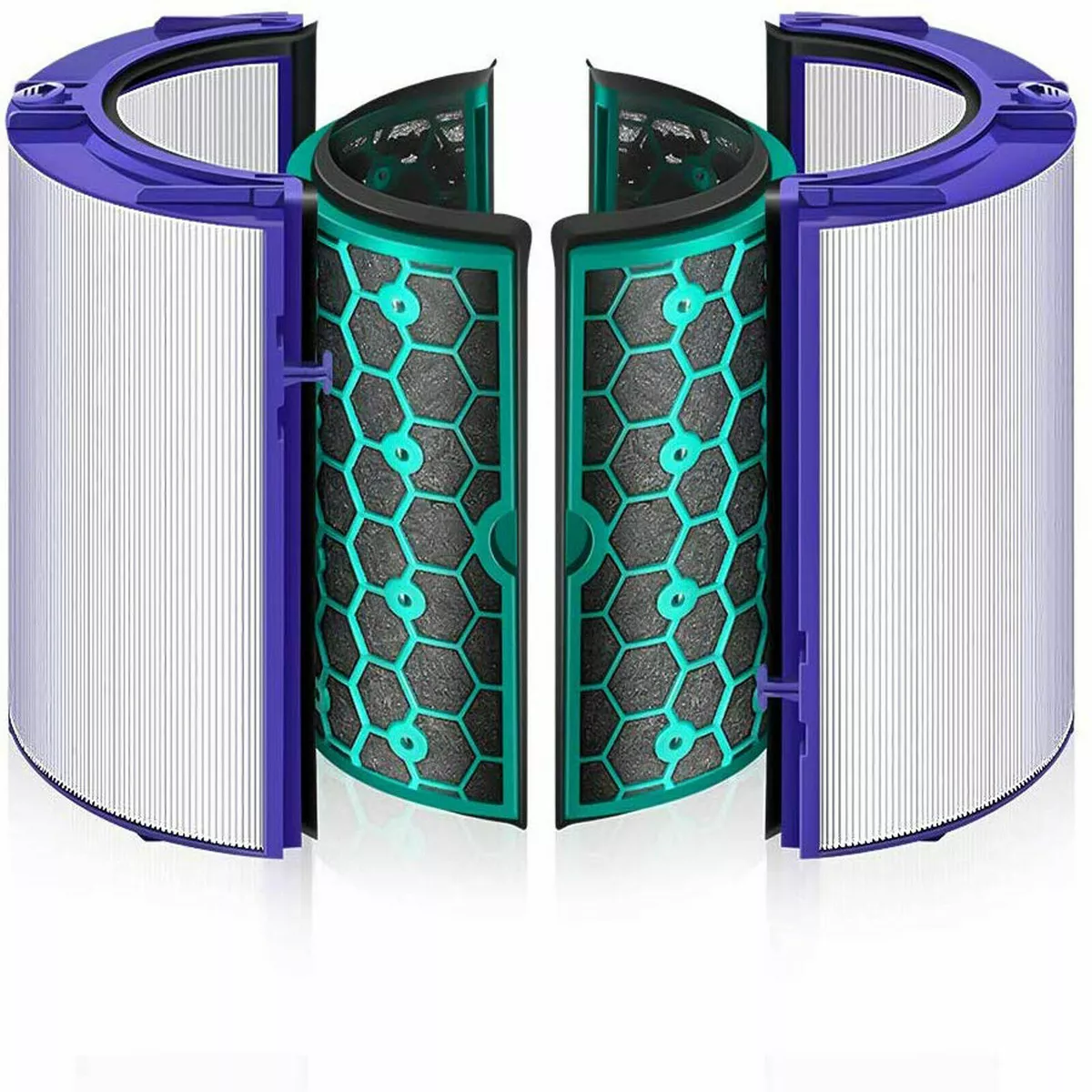 Pure Hot Cool Purifying Fan Heater HEPA Carbon Filter For Dyson