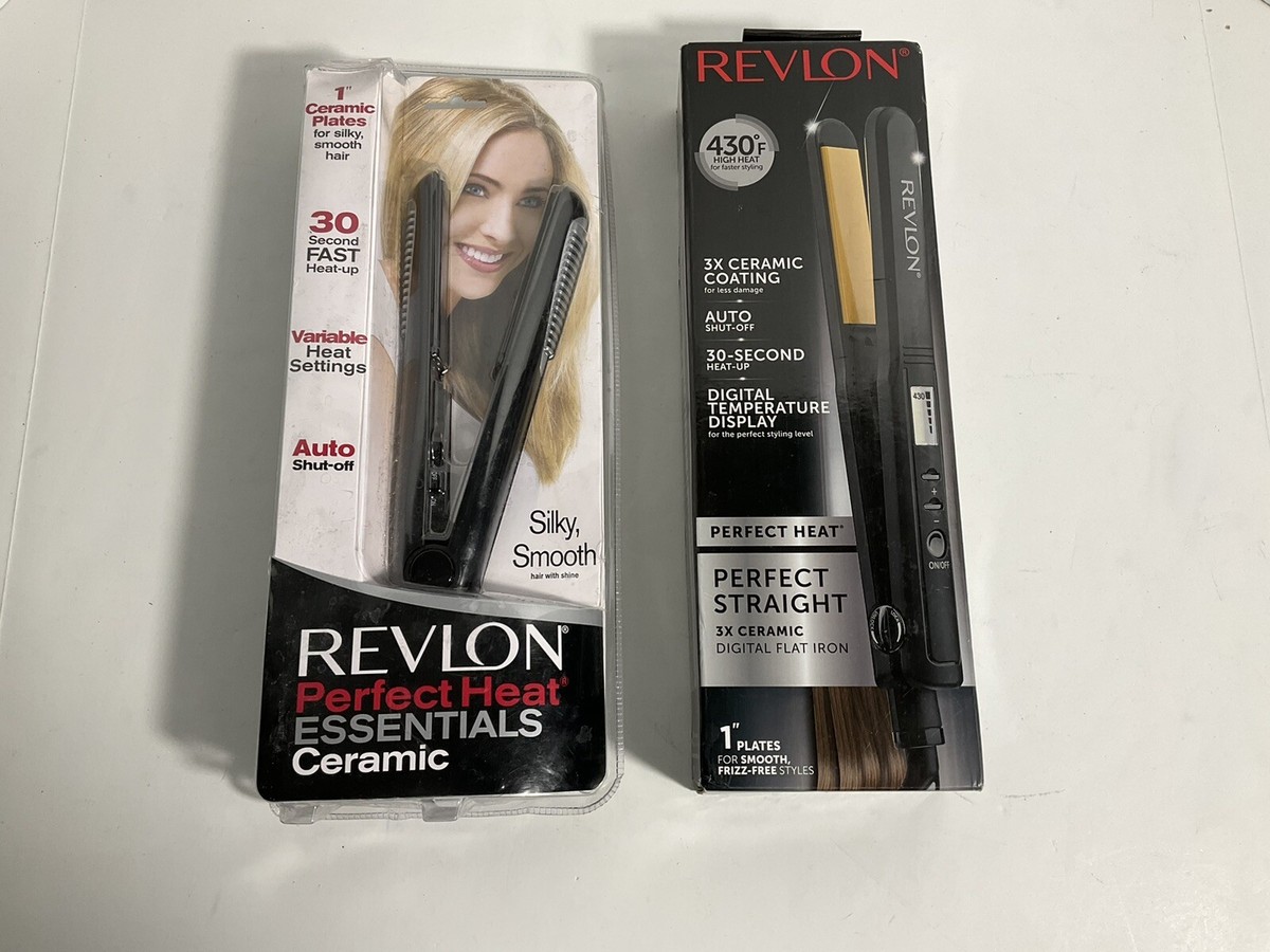 Ceramic Flat Iron Plancha Revlon Ceramic CaracterÃsticas Plancha