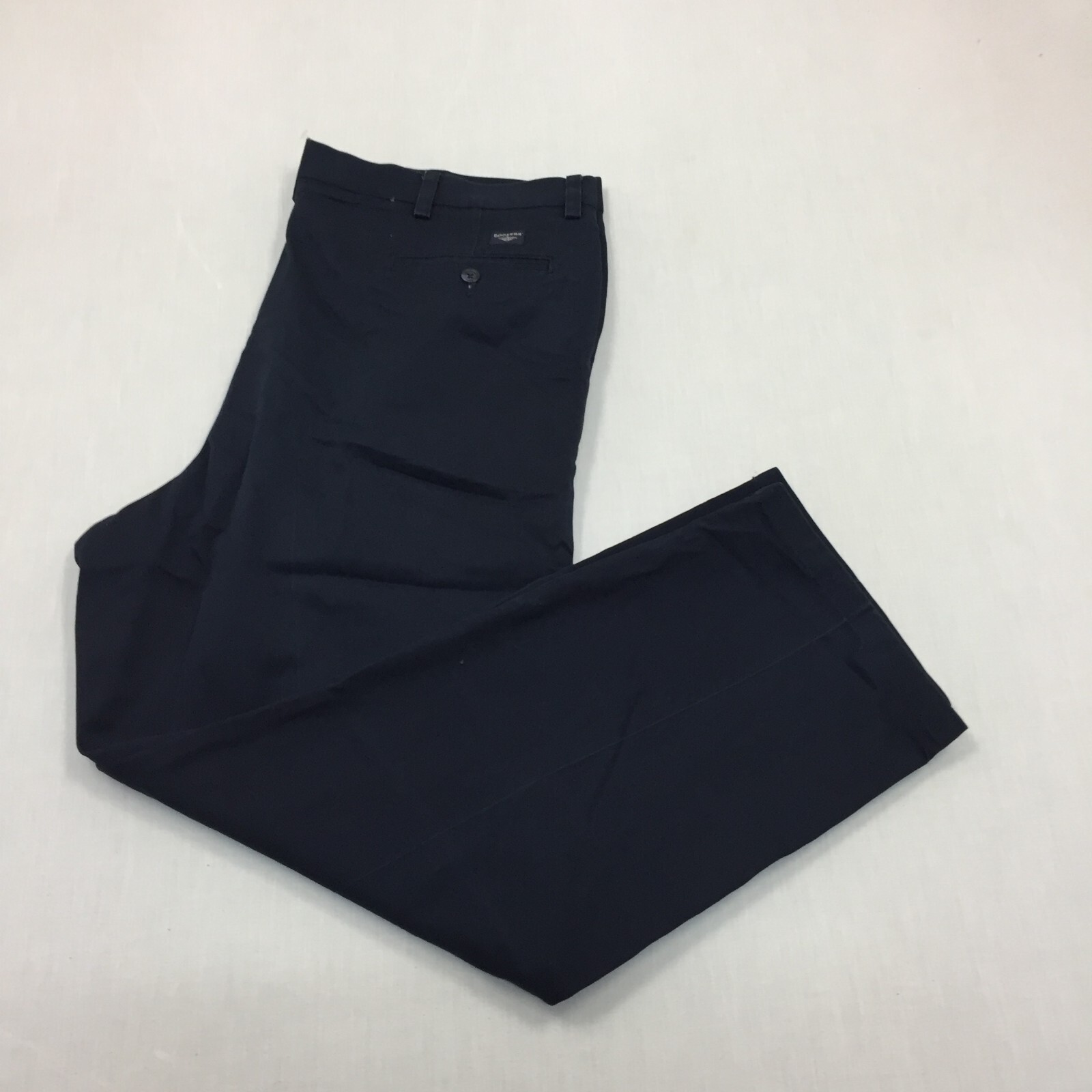 Dockers Chino Trousers Cotton Pants Straight Fit Mens Size 42W 30L Blue