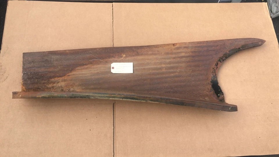 USED metal RUNNING BOARD 1941 1942 1946 CHEVY GMC truck Drivers side 1.5 Ton D3 - Image 2 of 4