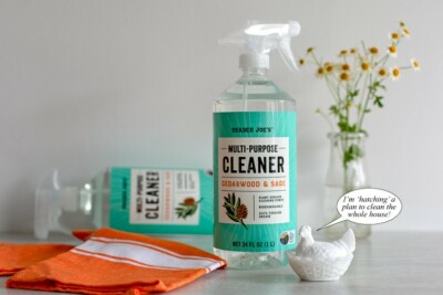 2 Pack Trader Joe s Multi-Purpose Cleaner Cedarwood & Sage Plant Derived 34 oz