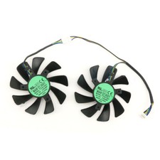 Cooling fan For POWERCOLOR/DATALAND RX590 8GB Red Dragon Graphics Card