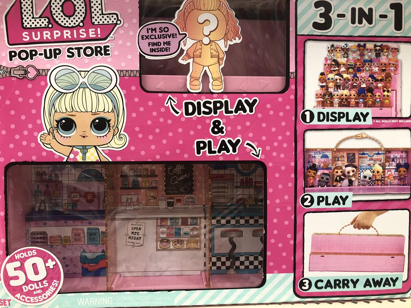 lol doll display and play