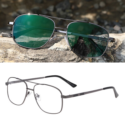 Photochromic Lenses Transition Aviator Glasses Classic Oversize