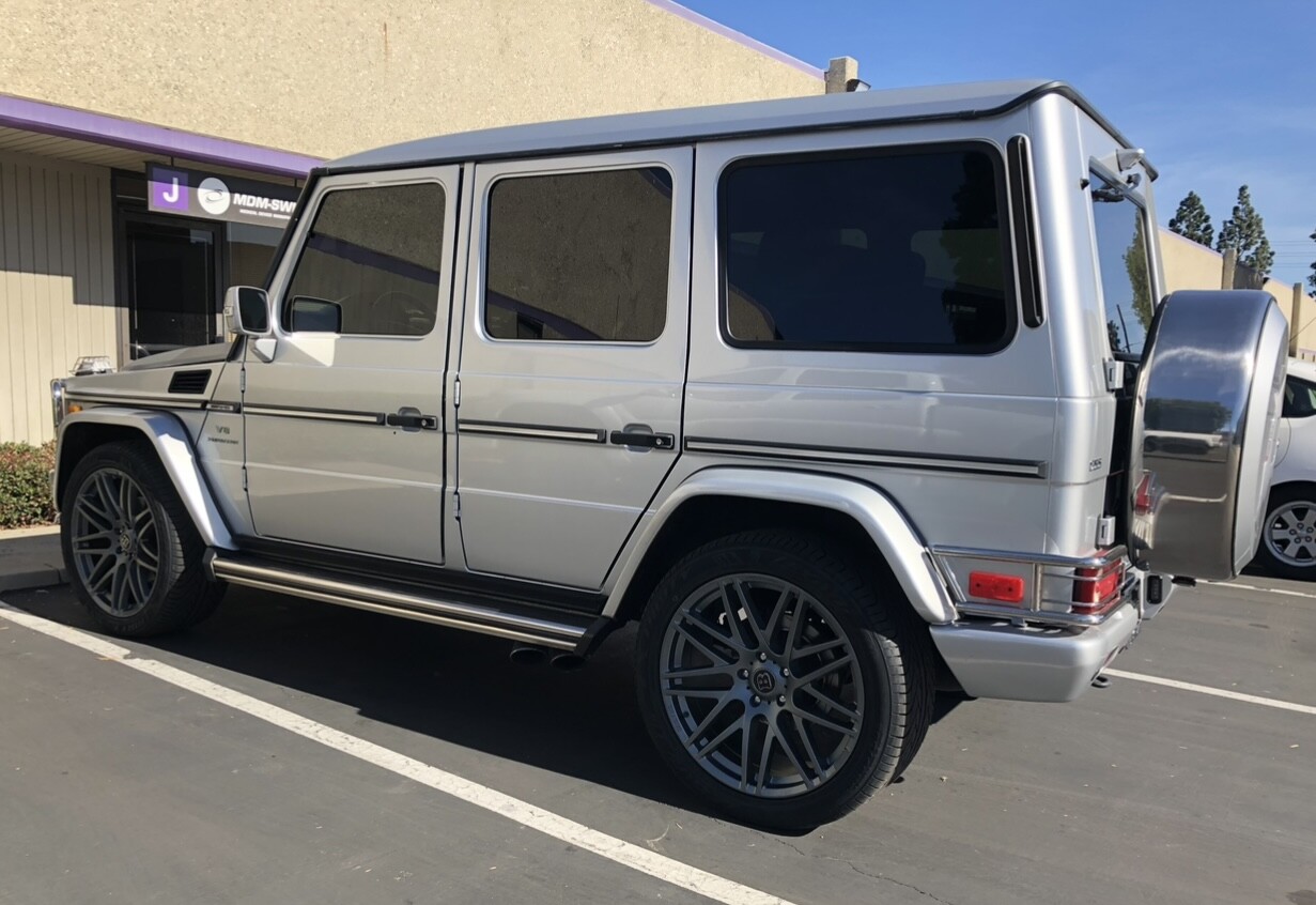 22" Wheels fit Mercedes G55 G Wagon with Tires Brabus G550 G500 G63 Gunmetal Rim