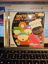 South Park: Chef's Luv Shack (Sega Dream Cast/PS1  CIB/ Original 1999