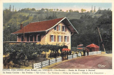 Ancienne Carte Postale CPA 70 Jussey - Le Grand Pont Et La Route De La Gare (état Correct)