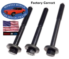 GM Steering Gear Box To Frame Bolts Fits 1965 Impala Factory Correct New 6pcs B7