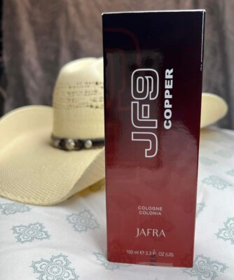 Jafra JF9 Copper Men's Cologne 3.3 FL.OZ.  Woody Amber Spicy  