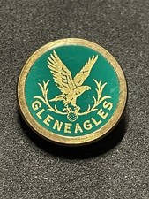 Older Rare Gleneagles GC 3/4" Brass Stem Golf Marker - Perth Kinross, Scotland