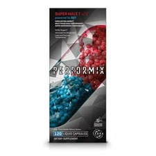 Performix Super Male T v2x, 120 capsules, thermogenic and energy enhancement