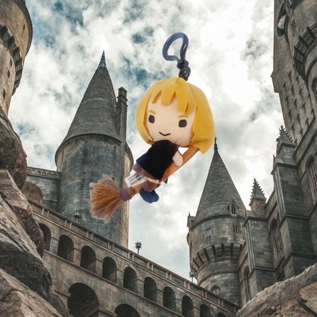 2x Harry Potter Hermione Granger keyrings soft plush 6