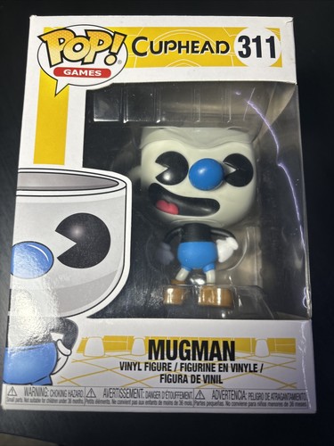 Cuphead Funko POP! Juegos - Figura Vinilo Mugman #311 Netflix - Imagen 2 de 6