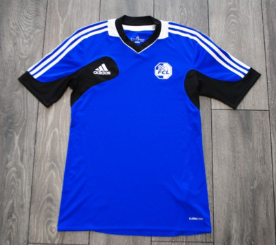 FC LUZERN SWITZERLAND FOOTBALL SHIRT 2012-2013 JERSEY TRAINING ADIDAS MENS SMALL