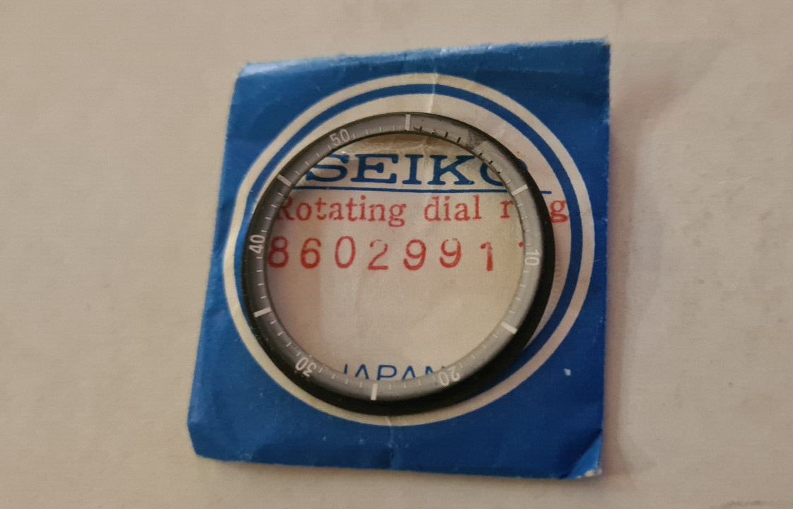 GENUINE SEIKO NOS 6139 POGUE CHAPTER RING 86029911 FAULT COLOR FOR  