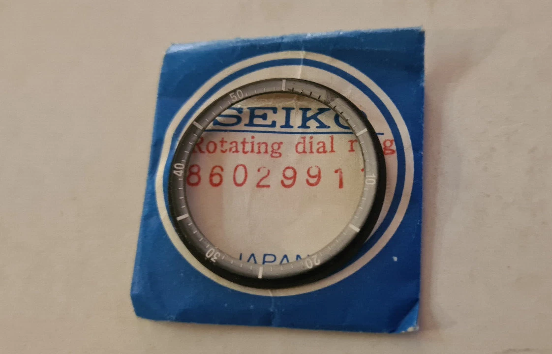 GENUINE SEIKO NOS 6139 POGUE CHAPTER RING 86029911 FAULT COLOR FOR 