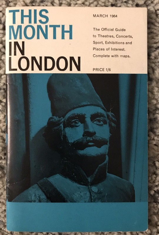 Vintage This Month In London Mar 1964 Booklet