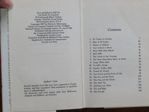 No Trains on Sunday - Edwin A Schurmann (Hardback, 1967) Wimmera setting - Picture 4 of 5